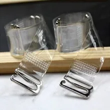 3 пары = 6 шт., металлическая пряжка, бюстгальтер, ремни, пояс, женские эластичные прозрачные силиконовые регулируемые невидимые нижнее белье, женские аксессуары