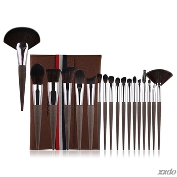 

18pcs Pro Face Cosmetic Powder Makeup Brush Foundation Tool T4MB