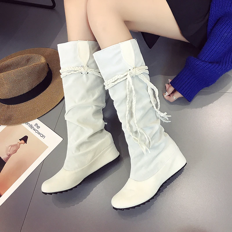 Thigh High Heel Massager Knee High Boots Victory Women's Tractor Boot  Luxury Brand High Quality Women's Winter Sneakers Tennis - Women's Boots -  AliExpress