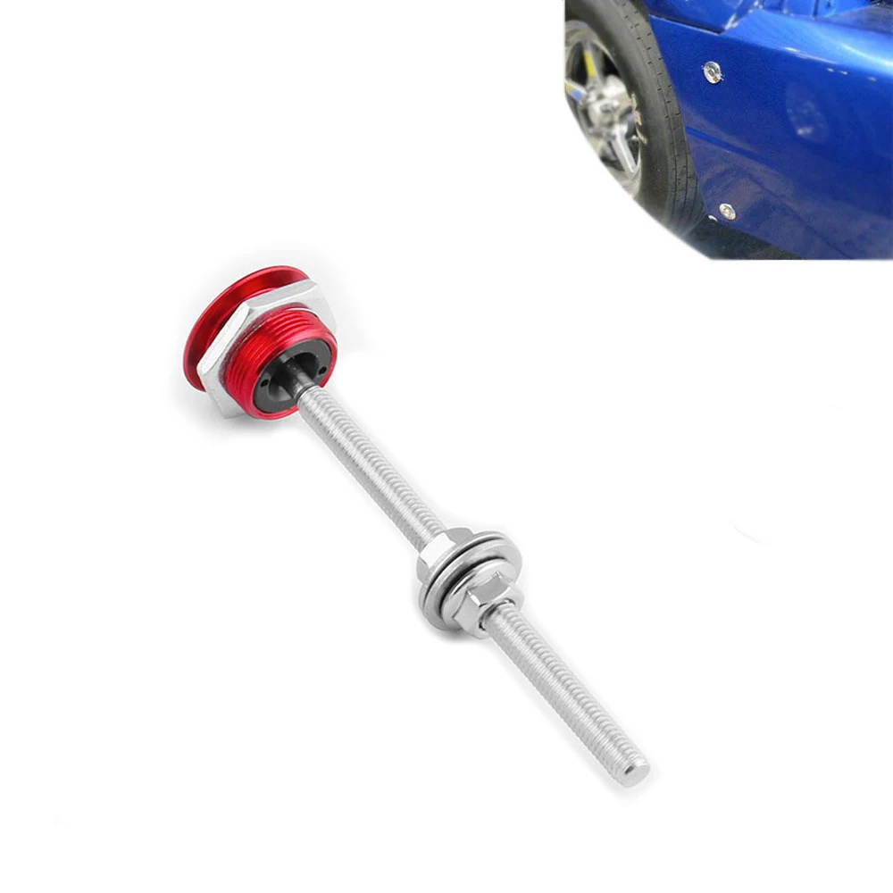 

25mm Universal Car Bonnet Push Button Quick Release Latch Protector Hood Pin Lock Clip Kit Engine Bonnets Metal