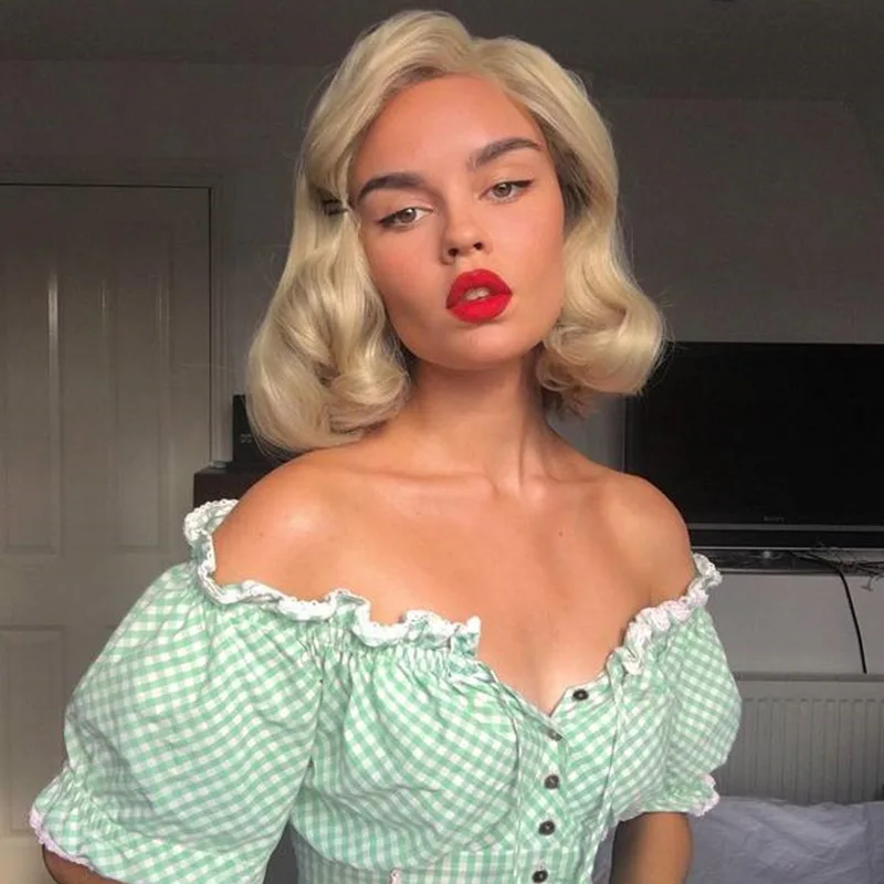 Винтажный кроп топ Foridol клетчатая женская рубашка короткие женские пляжные Блузы