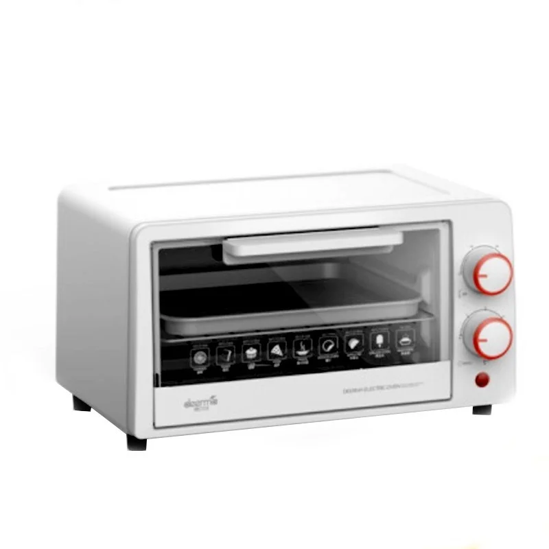 Delmar 10L Electric Oven Multifunctional Mini Oven Breakfast Machine Frying Pan Household Bread Pizza Kitchen