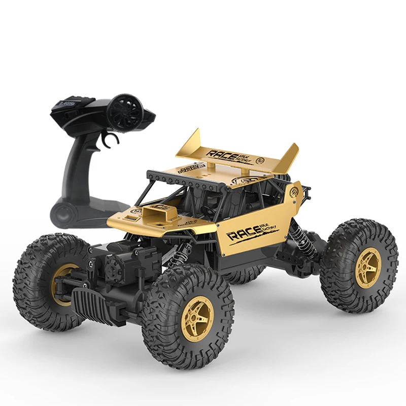 

RC Car 2.4G 4CH Rock Crawlers Driving Bigfoot Cars Remote Control Car Model Off-road Race Vehicle Toy wltoys RTR Shock Absorber