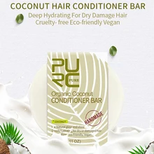HaiHair кокосовый кондиционер ручной работы твердый кондиционер для волос глубокое увлажняющее мыло маска для ухода за хвостом мембрана для волос