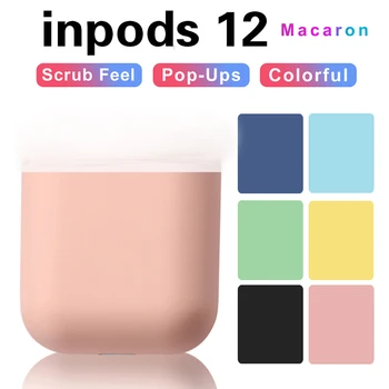 

inpods 12 tws UP Version Matte Wireless Bluetooth 5.0 Headphones Earphones Super Bass Earbuds for iphone xiaomi huawei samsung