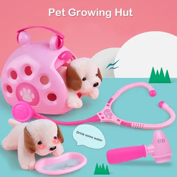 

Interesting Baby Kids Role Play Toy Set ABS Doctor Dressing Cosplay Feeding Pet Parent-child House Toys Best Birthday Gifts