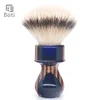 Boti Brush-Nueva brocha de afeitar para hombre, herramienta para barba con nudo de pelo de tejón con punta de Slivertip al atardecer y mar y SHD Leader ► Foto 2/6