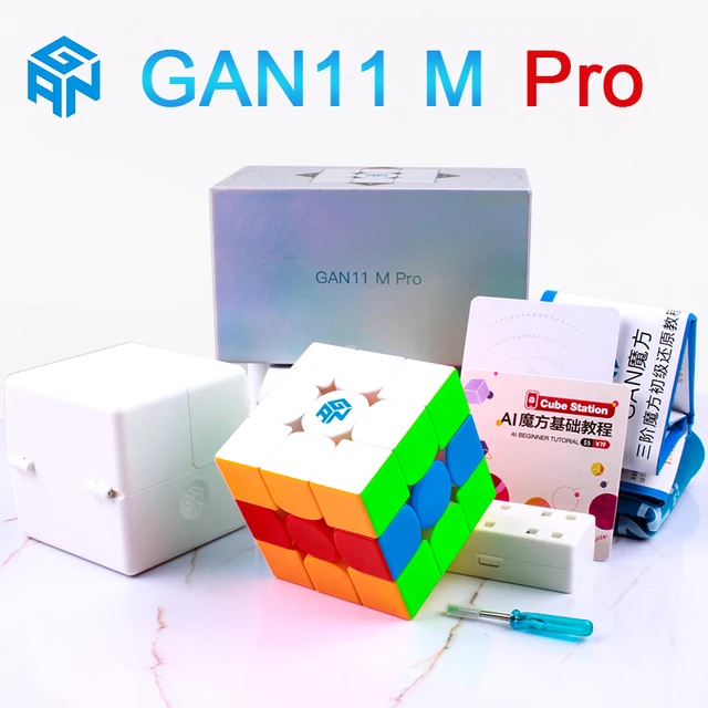 GAN 11 M Pro 3x3x3 Magnetic Magic Speed GANS Cube Professional Magnets Puzzle Cubes GAN11M Toys For Children Kids GAN11 M Pro 6