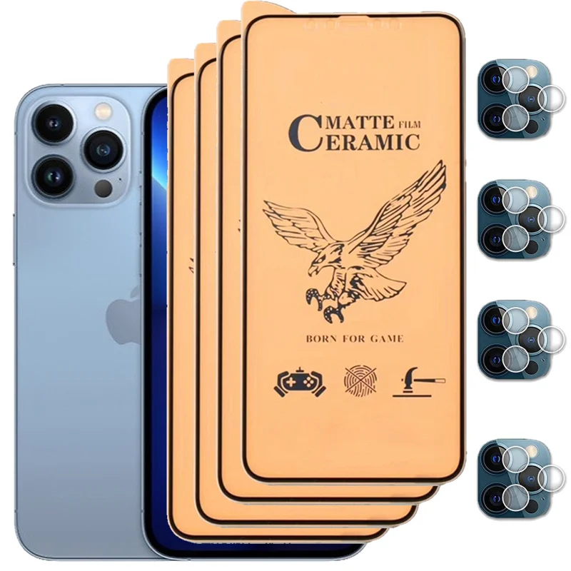 Pellicola In Ceramica Per Iphone 14 Pro Max Vetro Morbido Iphone 14 Accessori Apple I Phone 14 Protezione Della Fotocamera Iphone 13 Pro Max Mini Pell