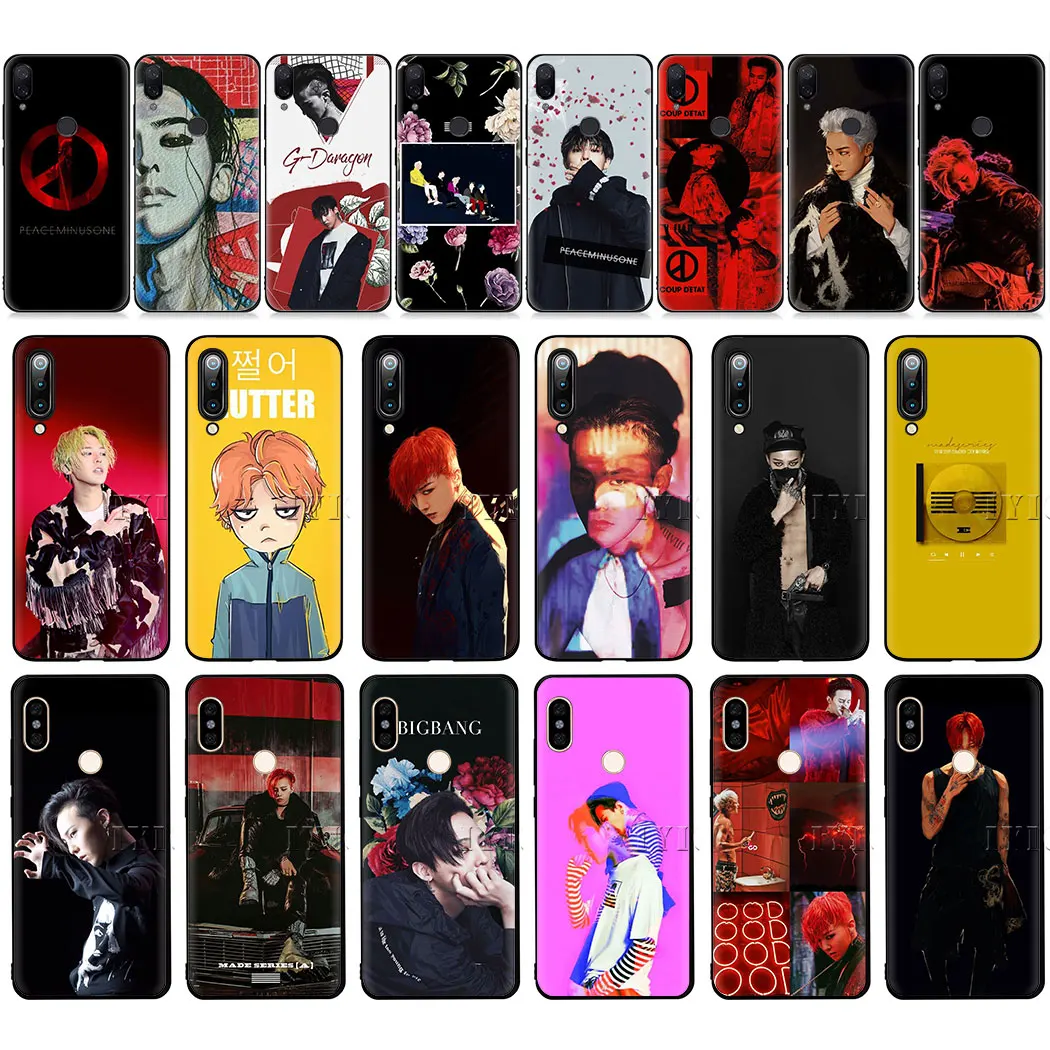 Мягкий чехол G dragon peace mi nusone для Xiaomi Red Note 10 9T 7 8 Pro CC9E x 2S MAX 3 8T | Мобильные телефоны и