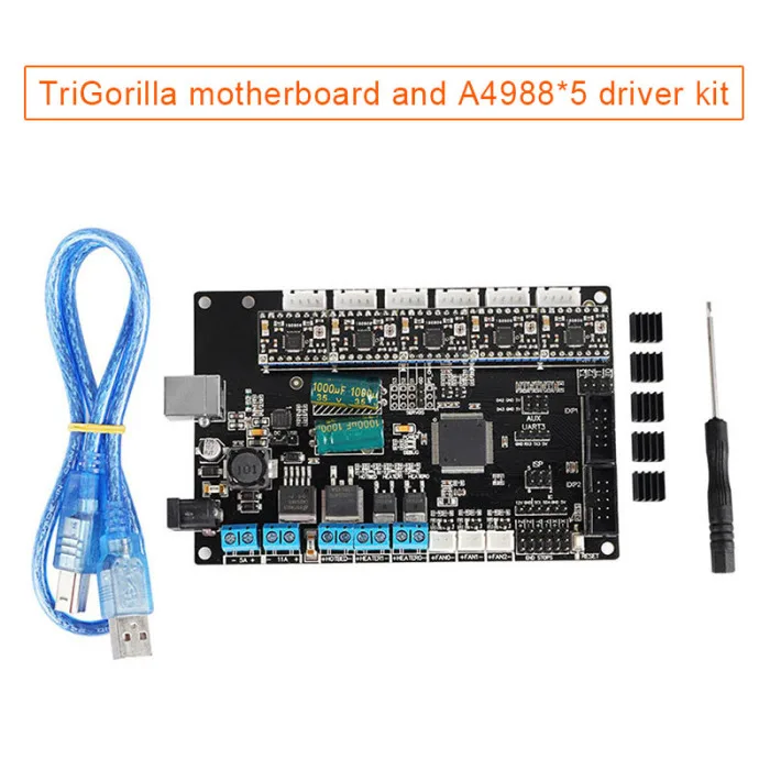 Материнская плата+ 4988 Mega2560+ RAMPS1.4 4-слойные PCB плата контроллера для RepRap 3D-принтеры FKU66