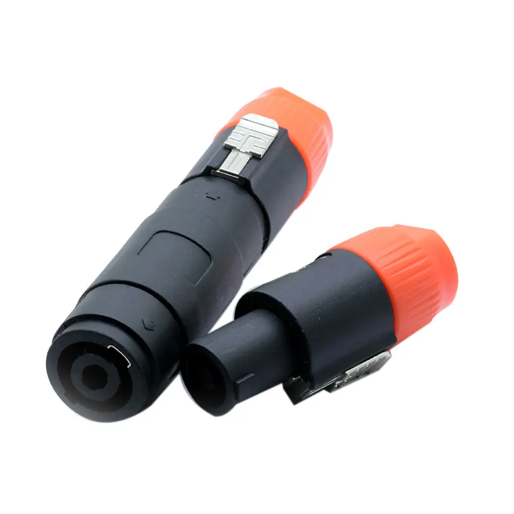4Pins/Pole Female to Female Speakon Coupler Adapter Audio Cable Connector 1pc wire connector terminals wire connector connector adapter electrical connectors electrical connector cable adapter cable connector speaker terminal connector audio jack adapter audio av adapter rf connector adapter antenna cable adapter