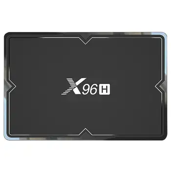 

X96H Allwinner Set Top Box Output Pixel Format ConﬁgurableH603 Quad Core Android 9.0 TV Box 4G and 64G WiFi BT 6K Media