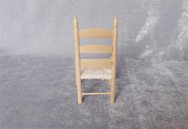 Modelo em Miniatura Europeu do Vintage Cadeira de Jantar Modelo de Mesa de Areia Modelo de Construção Estilo Materiais 1:12 16 de areia materiais modelo de construção