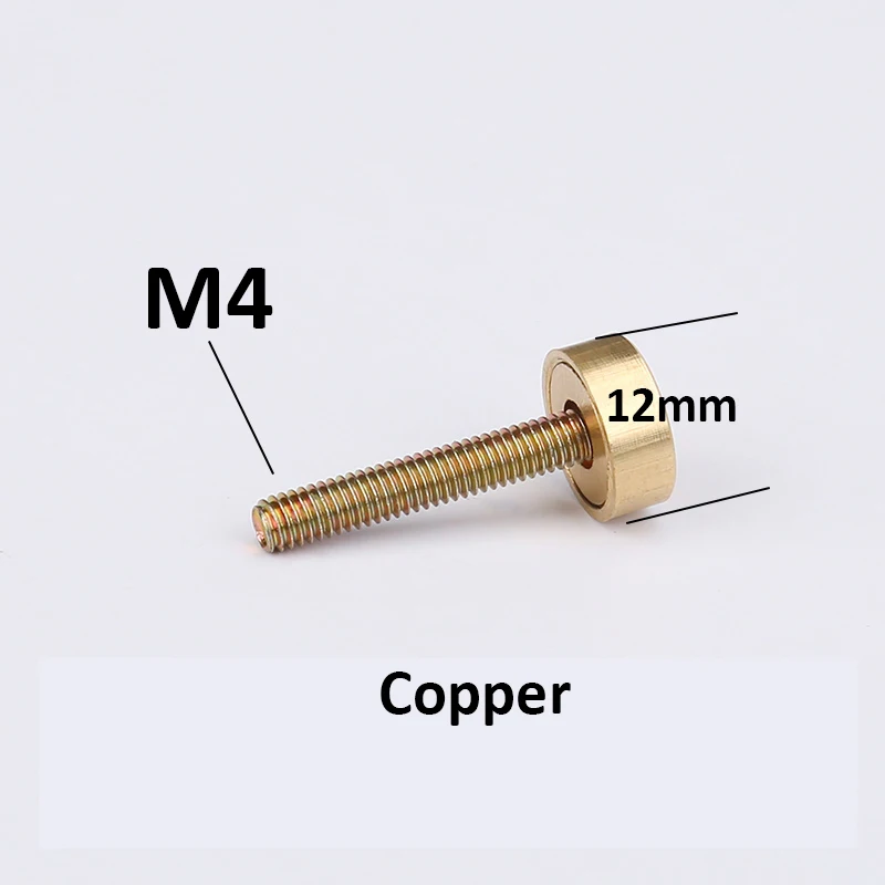 8个12mm配M4机丝（铜亮光色）_5