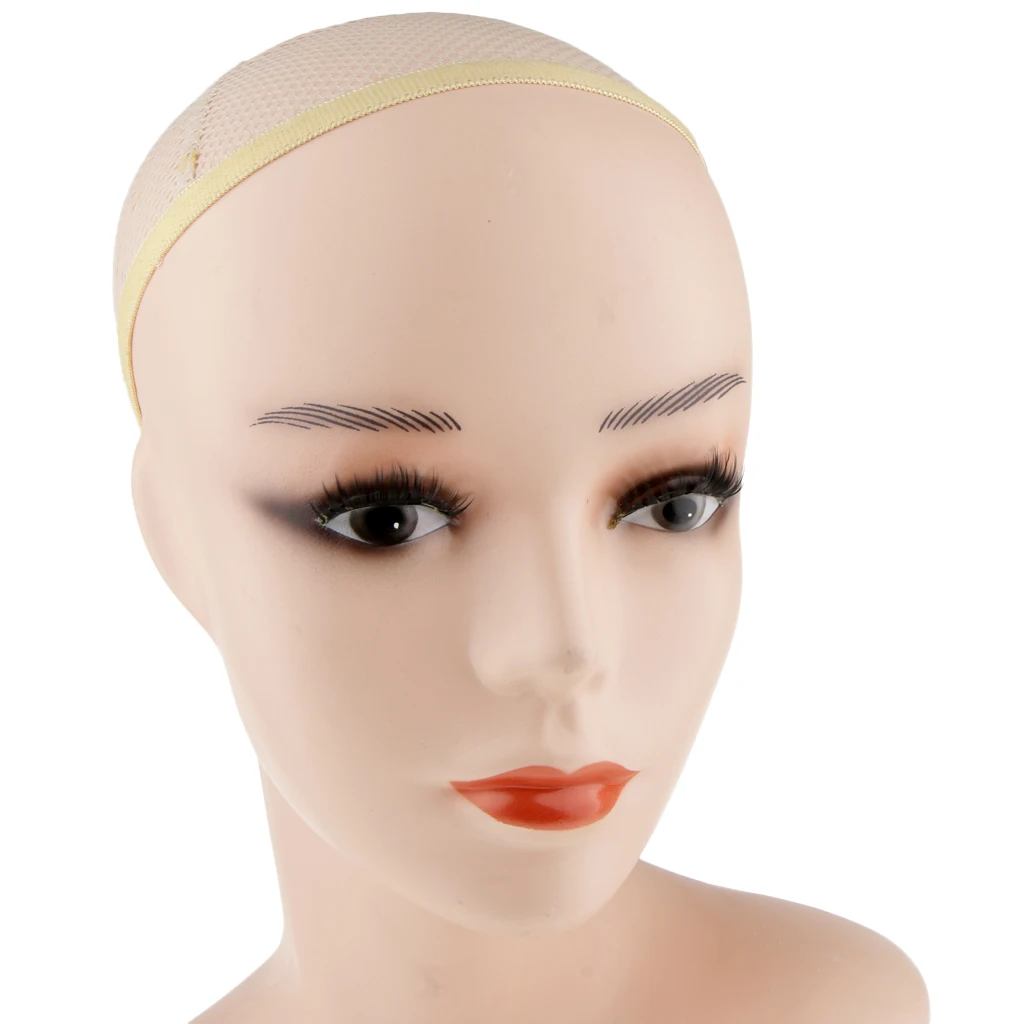 Female Mannequin Head Bust Wig Jewelry Scarf Hair Display Model Stand & Net