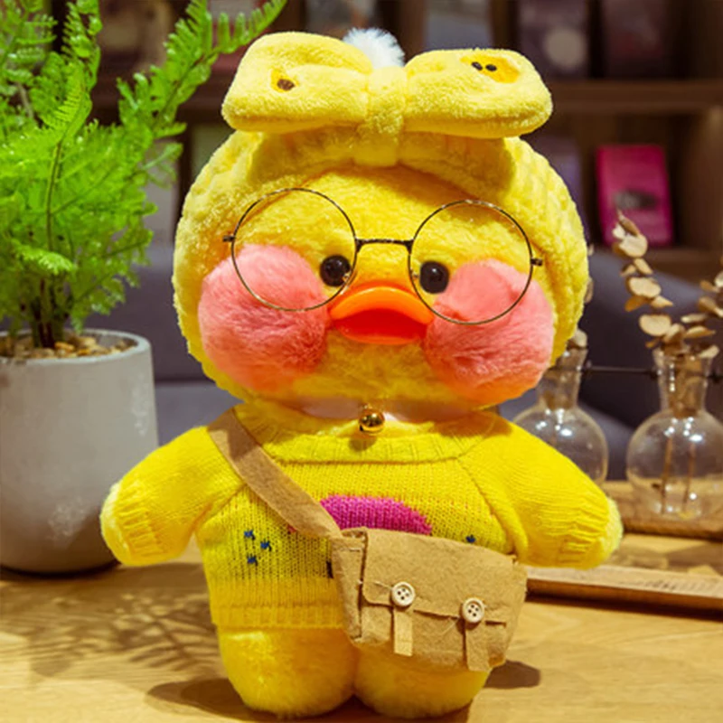 30センチメートルぬいぐるみソフトぬいぐるみlalafanfanアヒルと