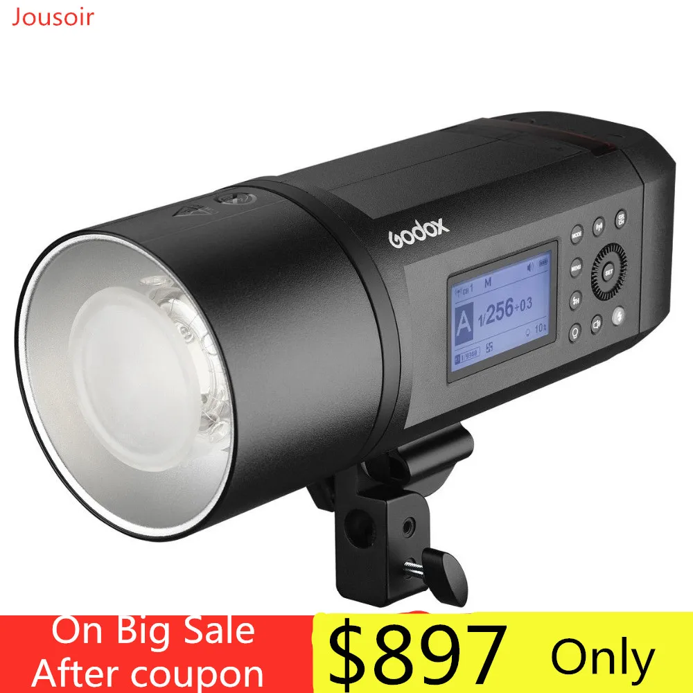 Godox AD600Pro Witstro со встроенной беспроводной системой X Godox 2,4G 600Ws ttl HSS Li-on аккумулятор Все-в-одном Внешняя вспышка CD50Y