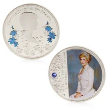 Памятная монета diana коллекция медных подарков сувенир из цинкового