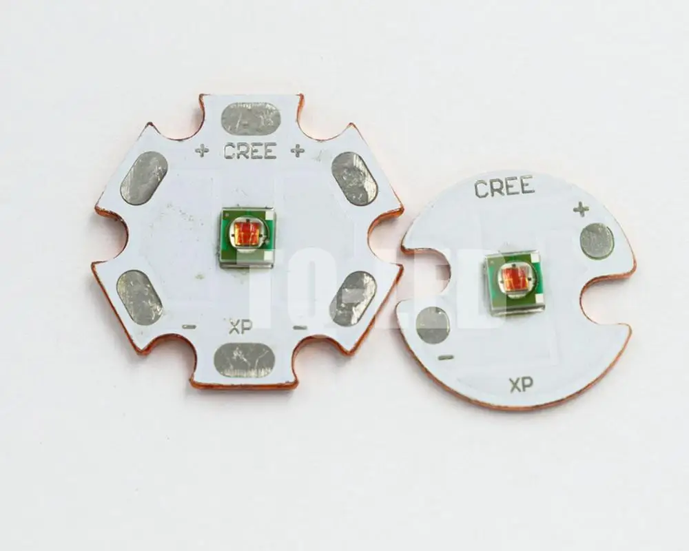 50 шт./лот Cree XPE XP-E фото красный 660nm 3W высокой мощности Светодиодный излучатель на 8 мм/12 мм/14 мм/16 мм/20 мм PCB