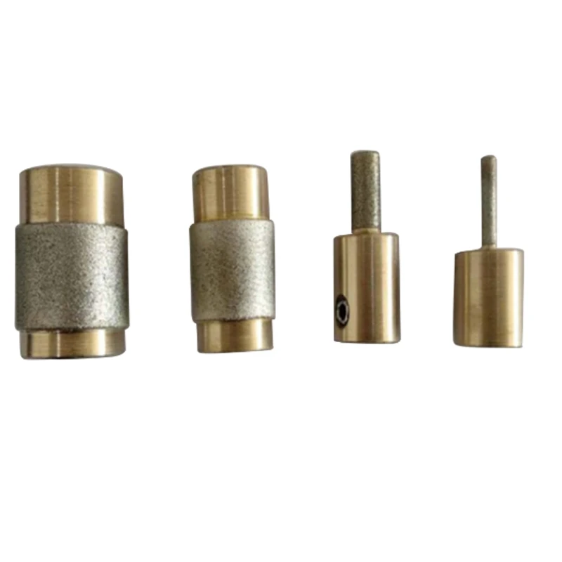 

HLZS-4Pcs Grinding Bits Set Glass Ceramic Grinding Tool Grinder Head for Grinding Machine MCB18/MCB14/MCB01/MCB34
