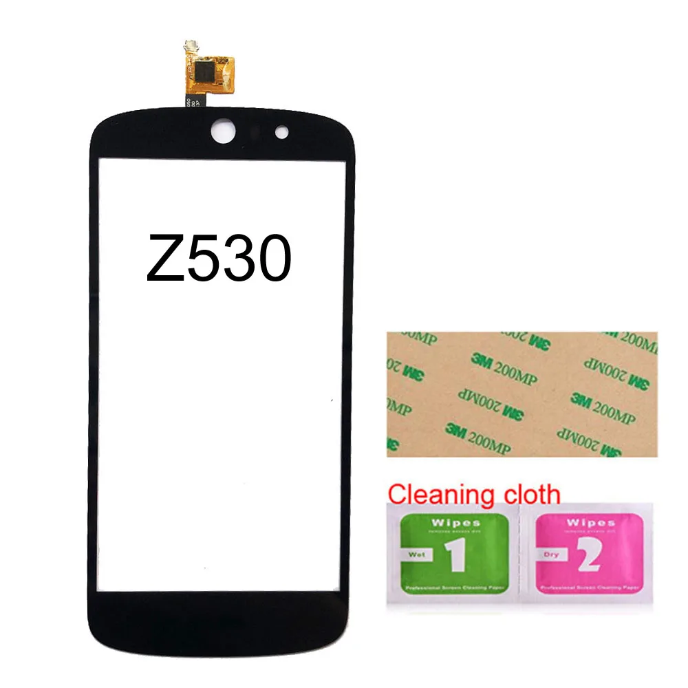 Black No Tool 5,0 ''сенсорный экран для Acer Liquid Z520 Z530 сенсорный экран дигитайзер Сенсорная панель Замена объектива - Цвет: Black No Tool