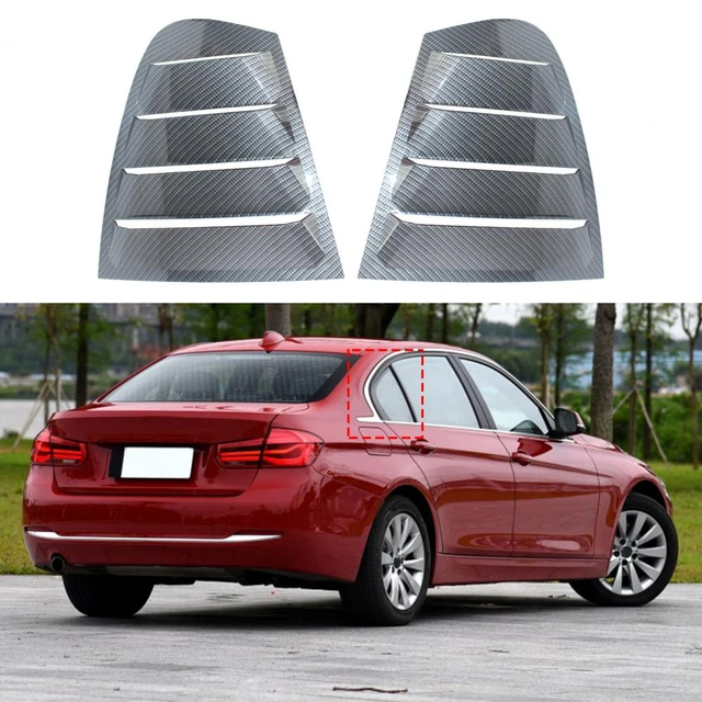 BMW 3 Series E46 M3 4 Doors Rear Window Louver Sunshade Spoiler