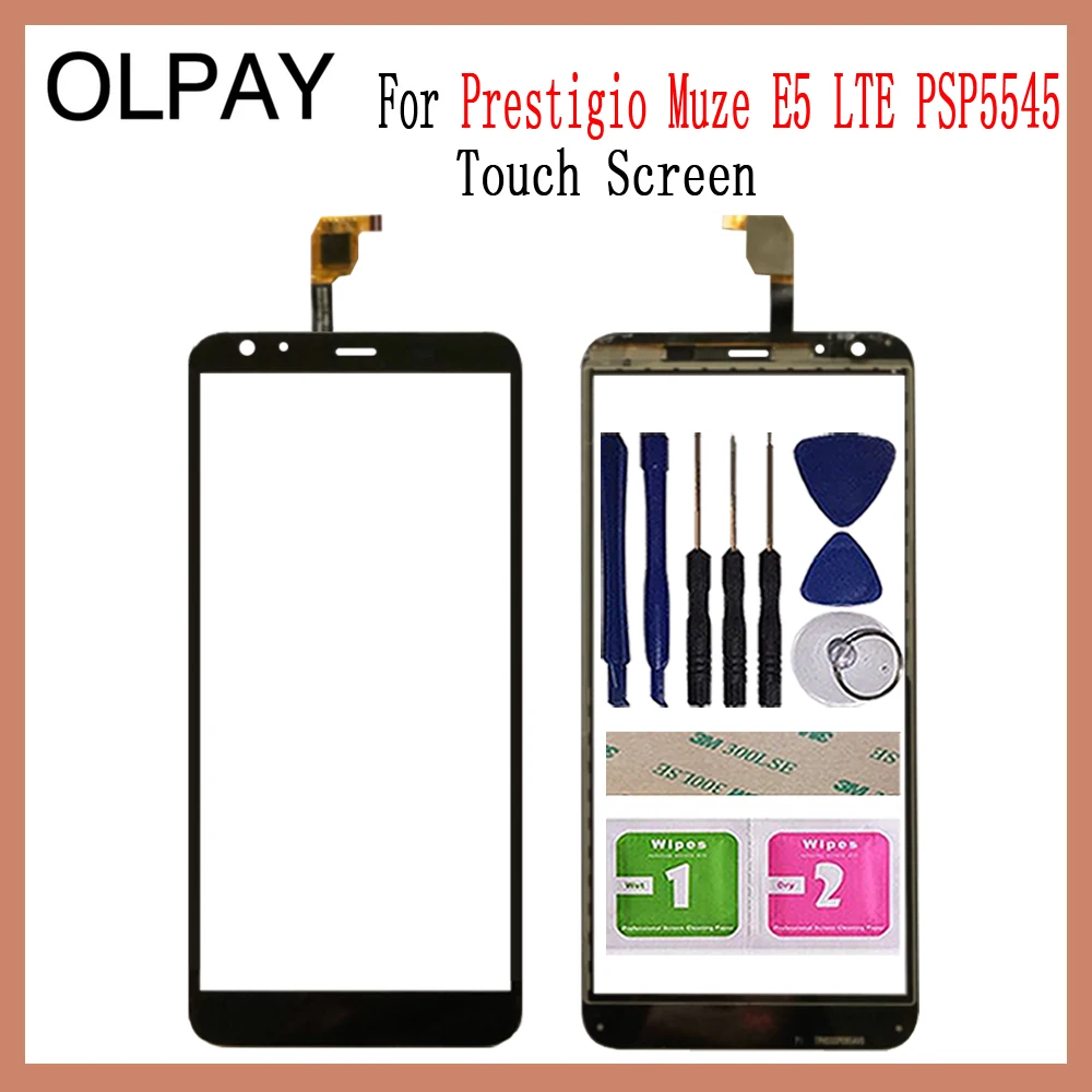 OLPAY 5 дюймовый сенсорный экран для Prestigio Muze F5 LTE E5 PSP5545 DOU дигитайзер панель переднее