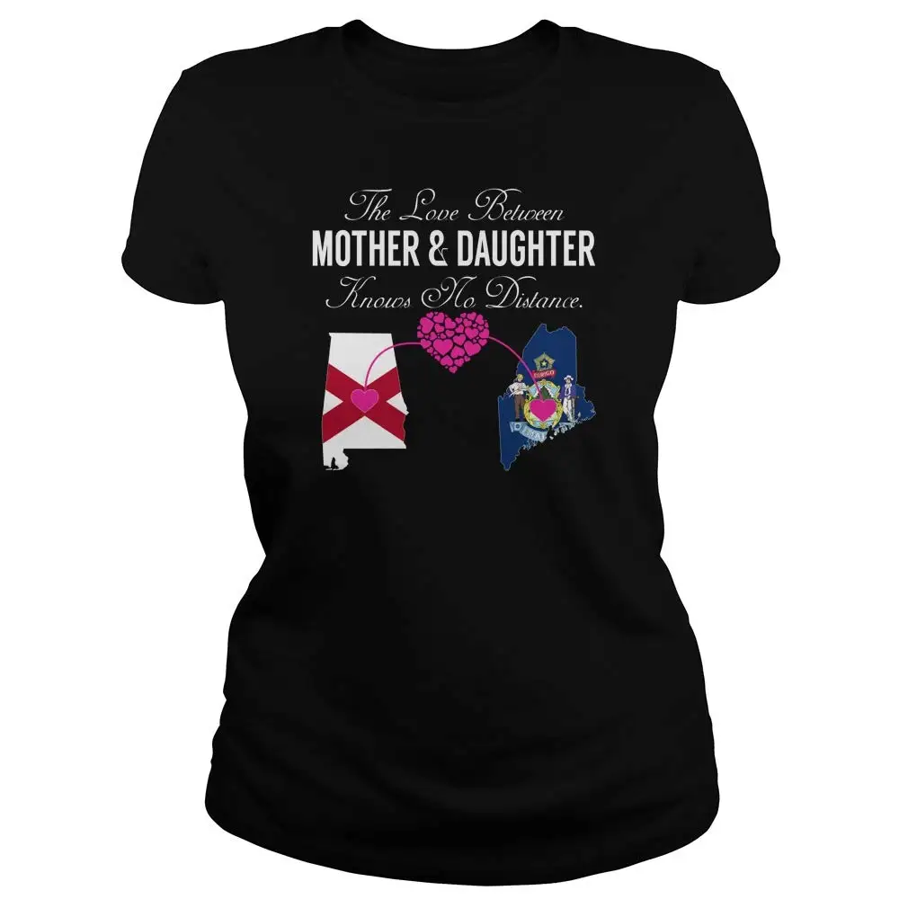 Love Between Mother & Daughter FGHFG Alabama Maine TFGHFG Shirt |