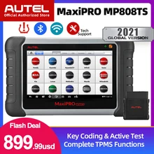 Autel MaxiPRO MP808TS OBD2 Scanner Full System Car Diagnostic Tool Wi-Fi Bluetooth Auto Tools Bi-Directional Control