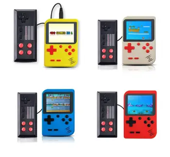 

Portable Pocket 8 Bit 3.0 inch Retro Portable TV Family AV Output Handheld Video Game Console Players Built-in 400 Classic Games