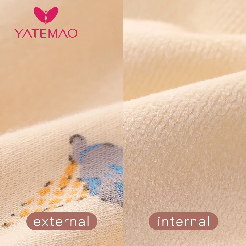 YATEMAO 2 шт./компл. утолщенной беременности и родам пижамные комплекты Топ и штаны, спортивный костюм Беременность пижамы кормящих ночная рубашка для беременных кормления Костюмы
