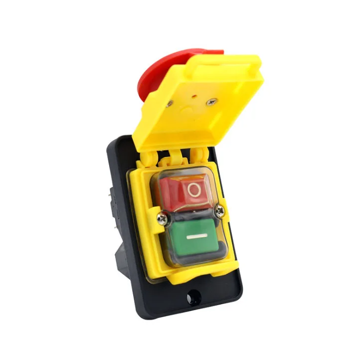 AC-250V-6A-Waterproof-Pushbutton-Machine-Saw-Cutter-Drill-On-Off ...