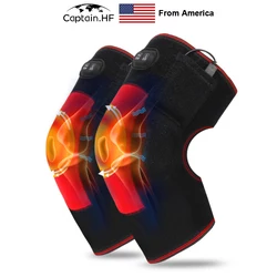 US Captain – masseur électrique pour la rééducation des genoux, appareil de thérapie par le chauffage, enveloppe de Vibration de Massage de physiothérapie 