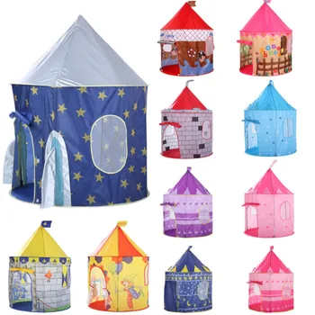 

135CM Kids Play Tent Ball Pool Tent Boy Girl Princess Castle Portable Indoor Outdoor Baby Play Tents House Hut For Children Toys