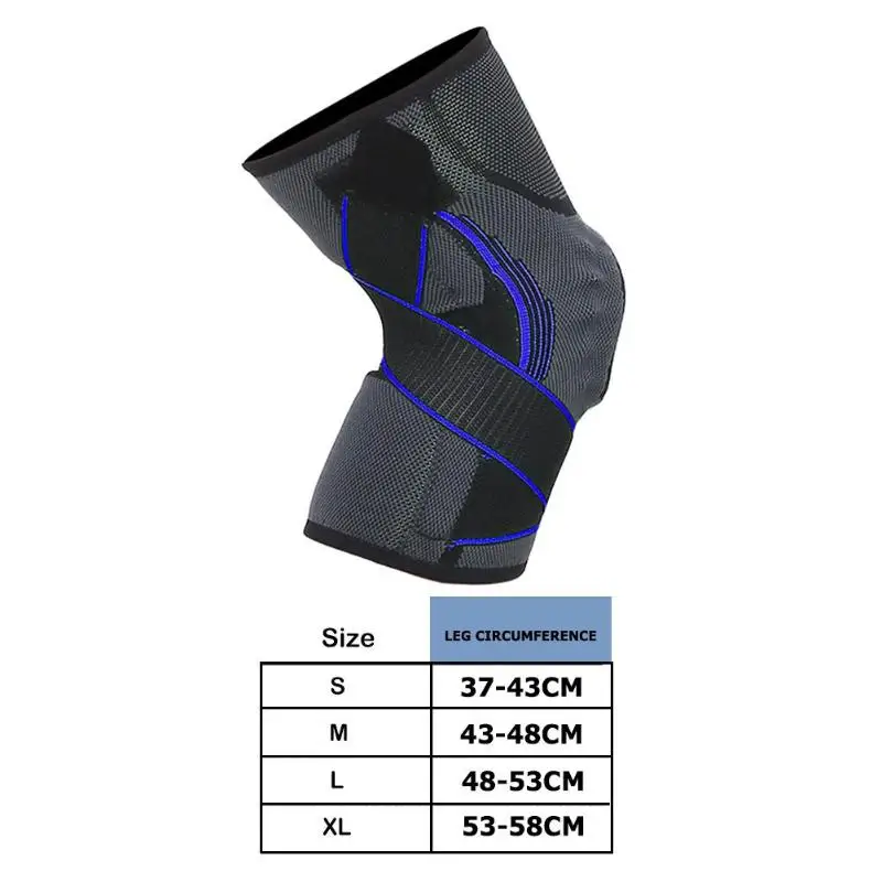 Прочный Kneepad Классический Нежный хит цвет регулируемый спортивный наколенник s "дышащая" Поддержка компрессионный наколенник колодки рукава