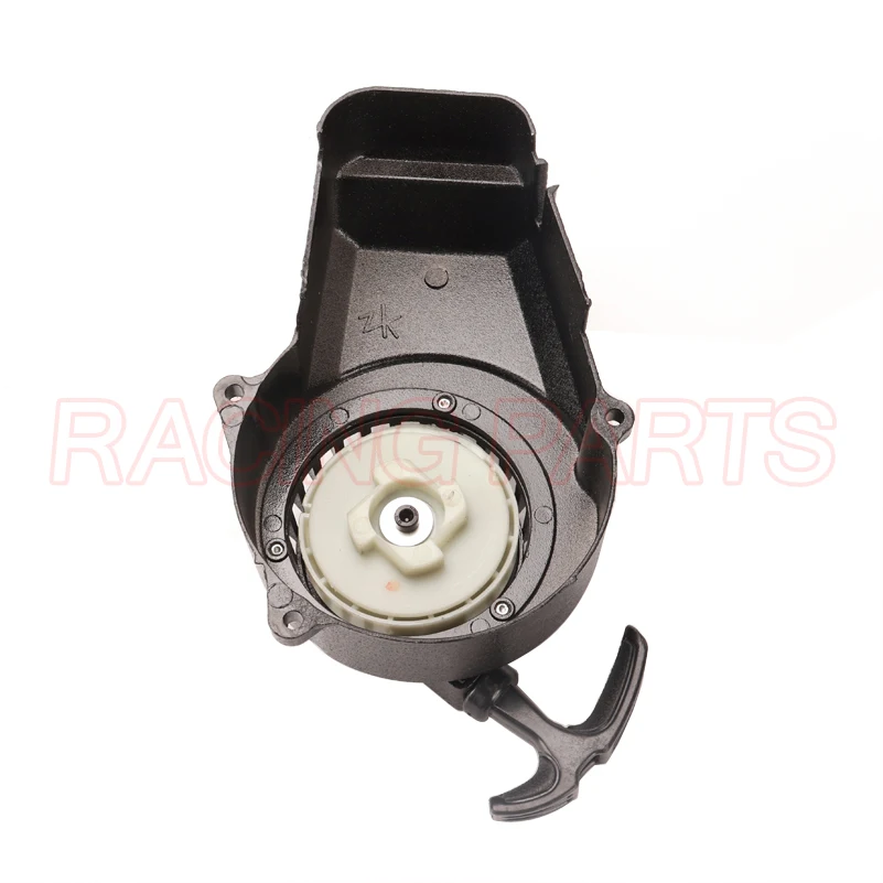 Yingshop Démarreur à Tirette Compatible Avec 47cc 49cc Mini Quad ATV Scooter Pocket Bike Rocket Bike Moteurs 2 Temps