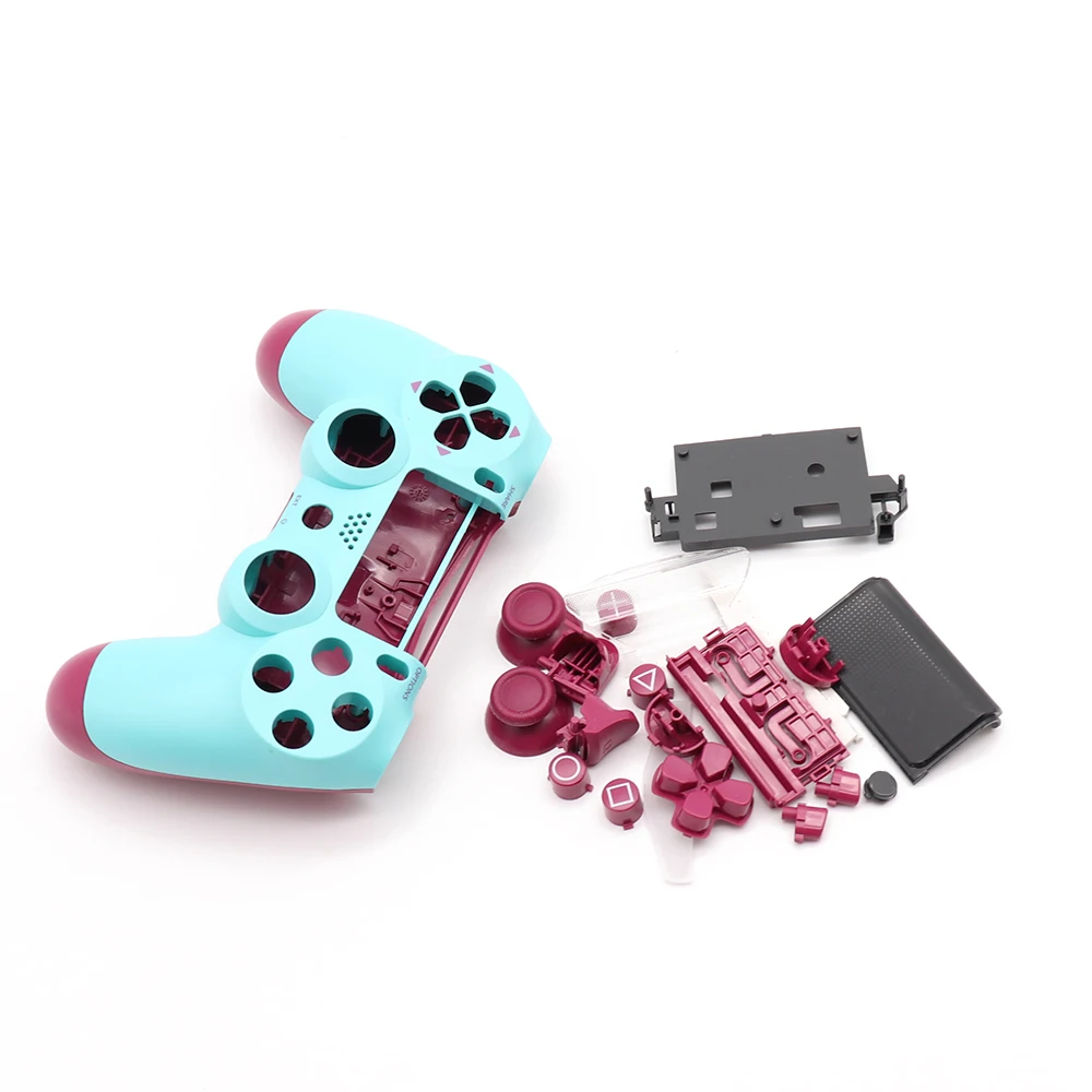 Замена Полный корпус и кнопки мод комплект для jds 040 JDM 040 DualShock 4 playstation 4 PS4 Pro контроллер корпус гладкий Чехол