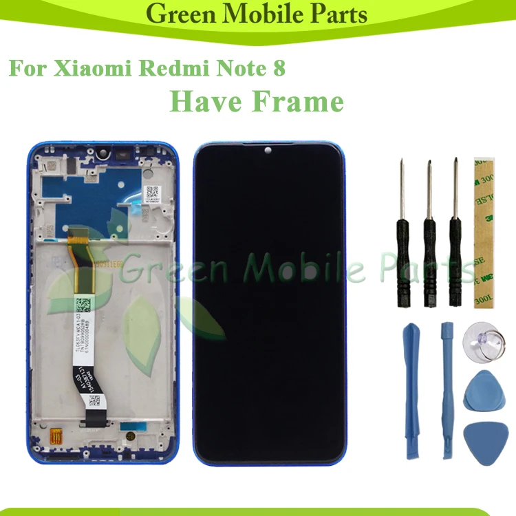 

GREEN LCD For Xiaomi Redmi Note 8 Pro LCD Display With Touch Assembly For Xiaomi Redmi Note 8 LCD