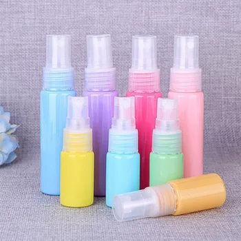 

10ml/30ml Mini Plastic Transparent Small Portable Empty Spray Bottle Make Up Cosmetic Sample Spray Bottle Container Refillable