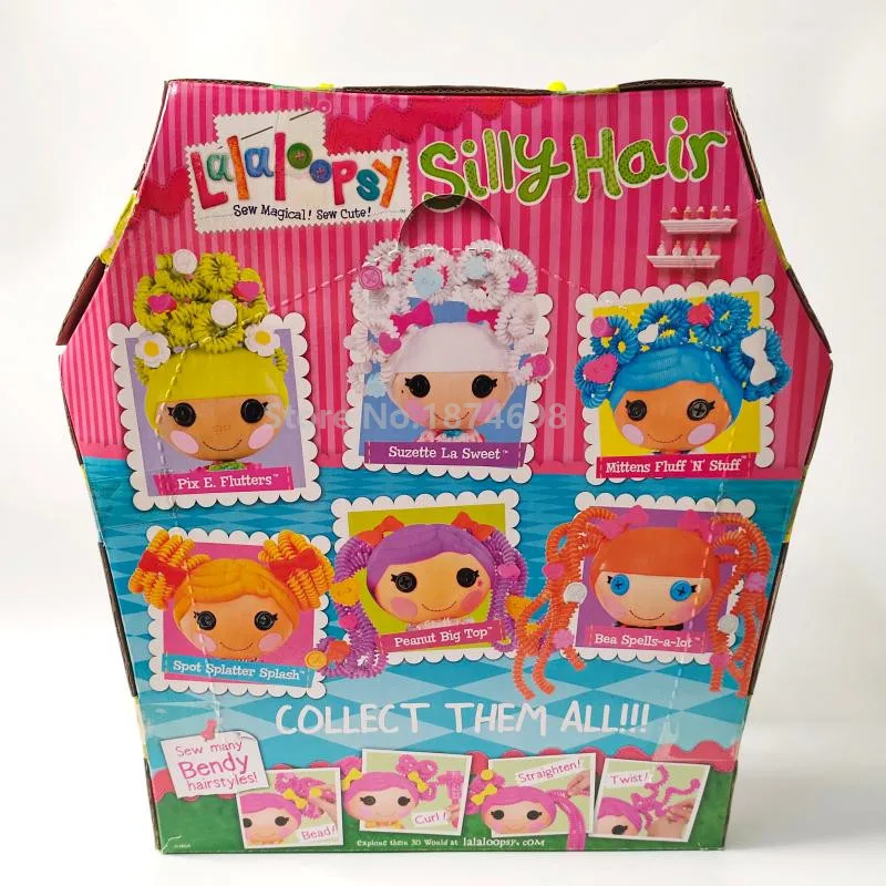 Новые игрушки Lalaloopsy Silly Hair коллекция большая кукла игрушка 30 см модные фигурки Куклы для детей девочек детские подарки