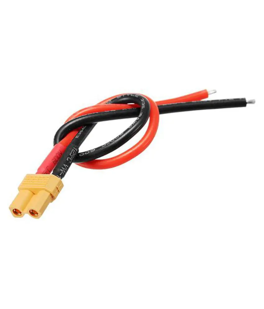 XT30 Pigtail Plug Male and Female Connector with 100mm/150mm 16AWG Tinned  Wire Cable  for RC Lipo Battery FPV Drone charger ► Photo 3/6