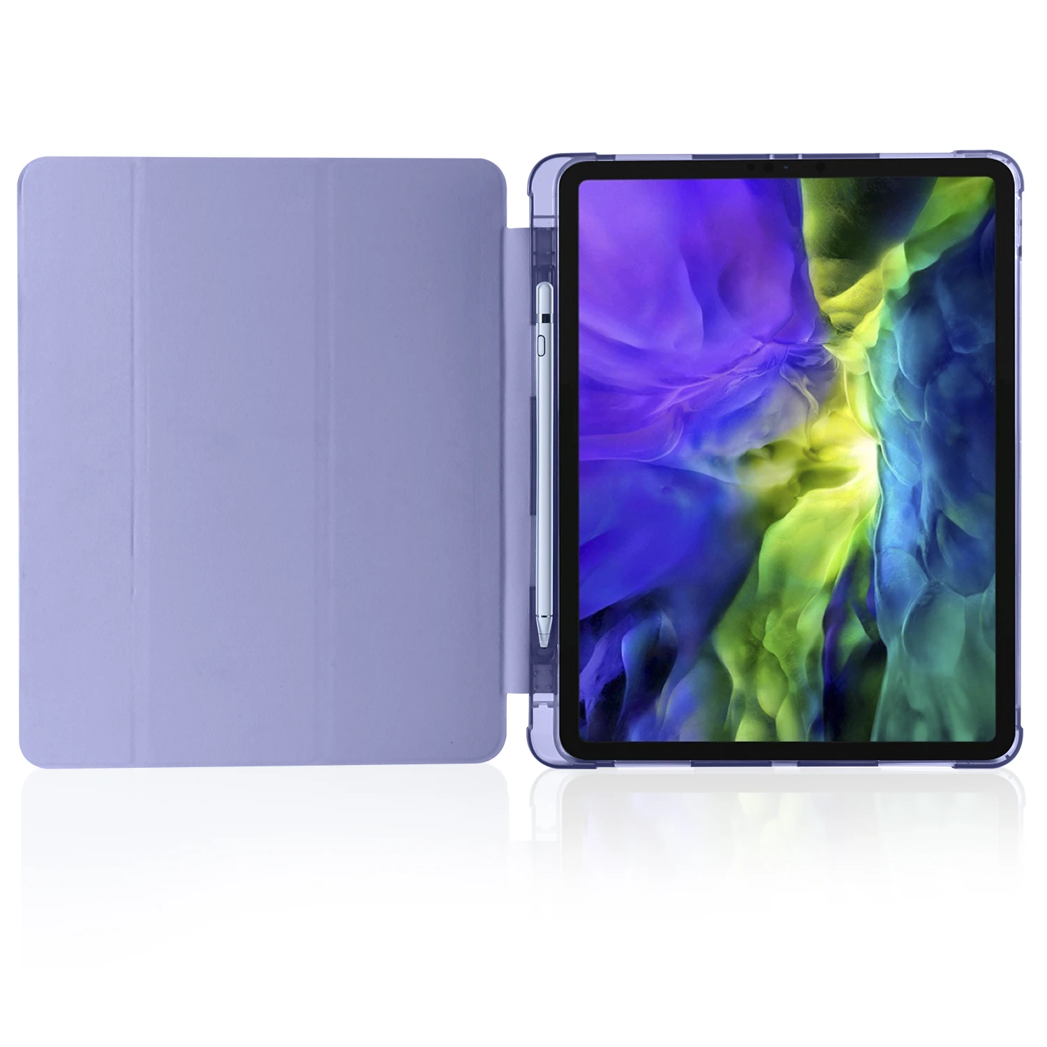 A2068 A2231 Case Case for A2230 Leather PU Multi-Fold iPad 11 Cover 2020-A2228 Smart Pro
