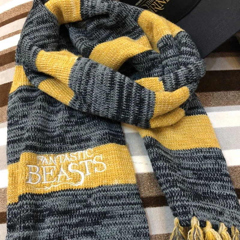 Новые Фантастические звери и где их найти Косплей Newt Scamander шарф