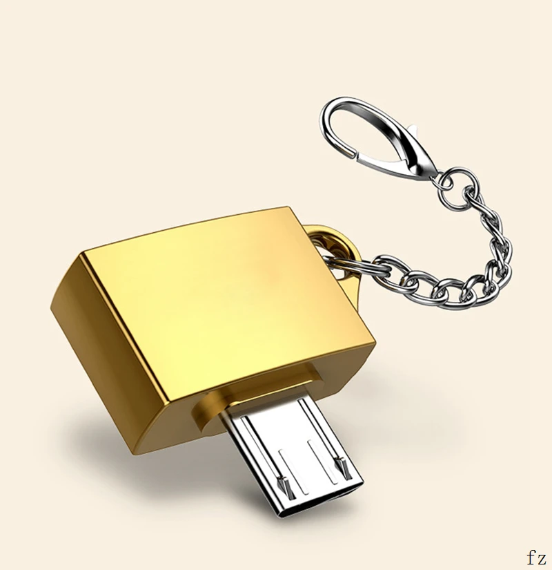 100 шт. Тип C мобильный U диск Micro USB удлинитель OTG кабель адаптер конвертер брелок для Android объем памяти