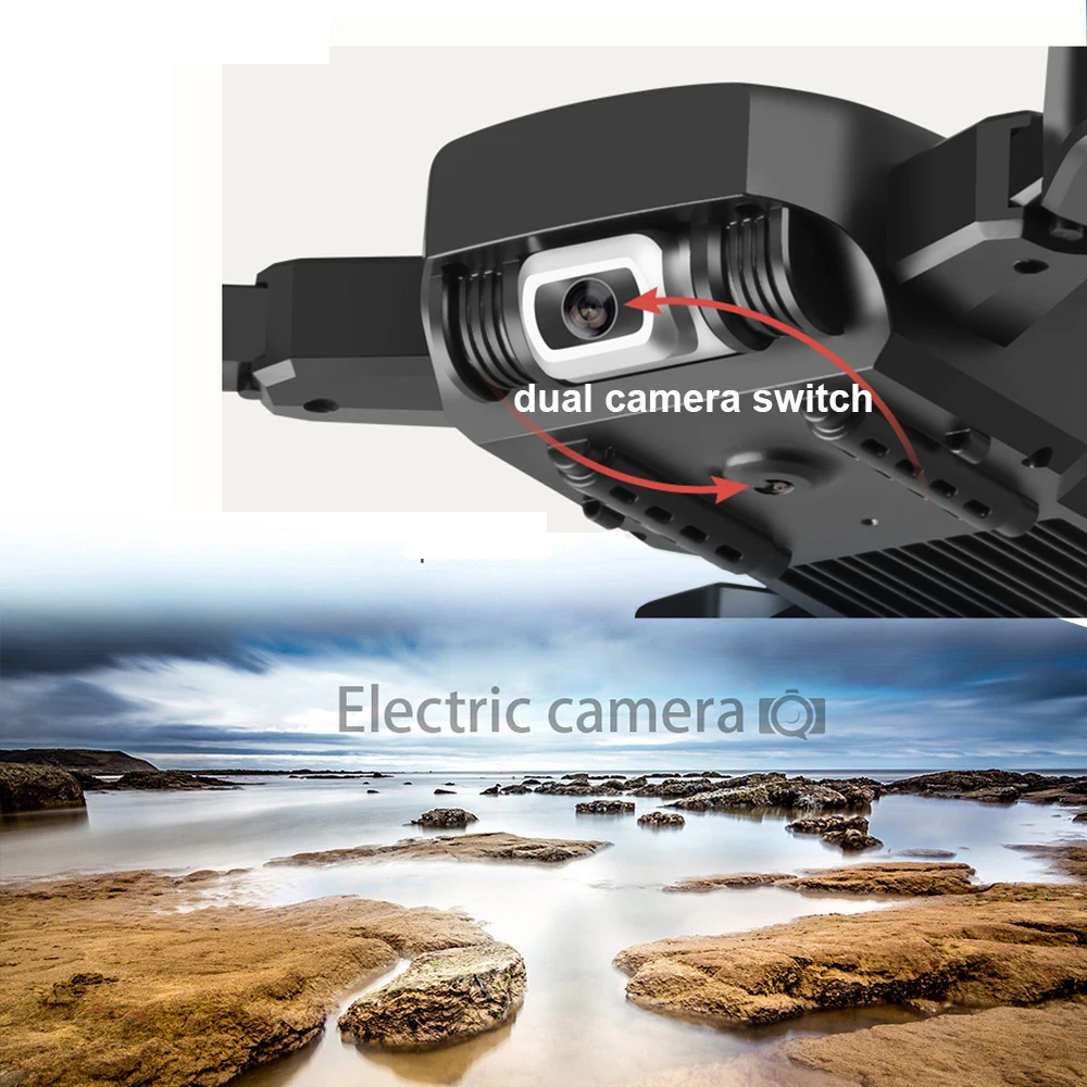 FPV mini drone 4K with dual camera hd quadcopter gesture control 50X zoom RC dron toys for gift VS M69 XS809HW FPV mini drone 4K with dual camera hd quadcopter gesture control 50X zoom RC dron toys for gift VS M69 XS809HW