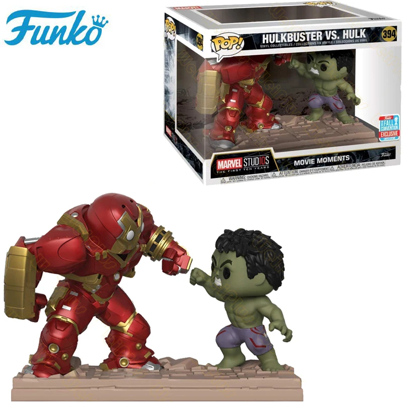 

Funko Pop Avengers 2 Anti-Hulk Armor VS Hulk Scenes Marvel Action Figures Collection Model Toys for Birthday Party Gifts F104