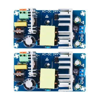 

2pcs 24V Switching Power supply Board 4A 6A high power module bare board AC-DC Power supply Module Blue
