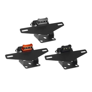

Motorcycle License Plate Holder with LED Light license plate Frame Holder Bracket for KTM for DUKE 125 250 390 200 2013-2019
