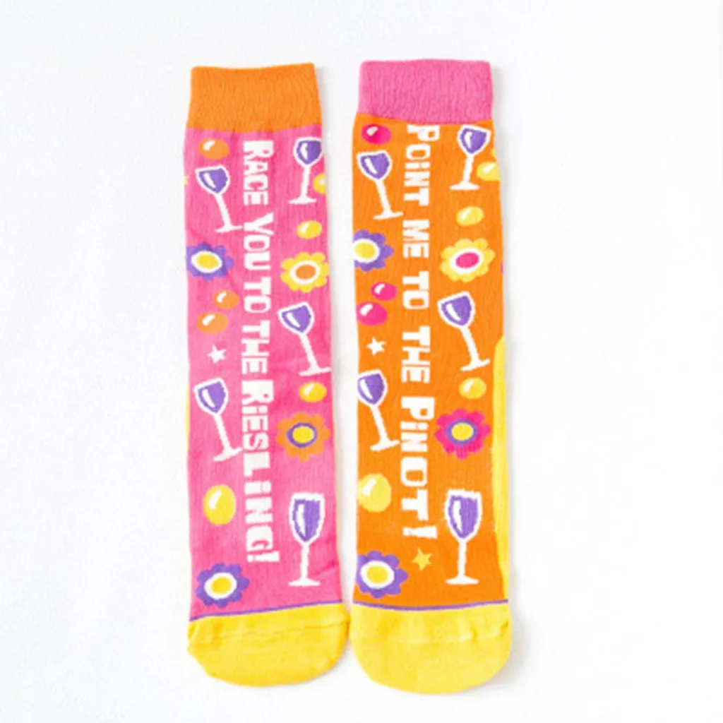 FEITONG 10Pairs Women Socks Fashion Holloween Unisex Casual Halloween Print Middle Socks chaussette femme moda feminina
